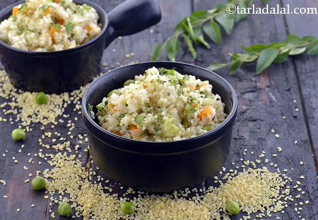 broken wheat upma recipe | dalia upma | healthy dalia upma | godi upma |