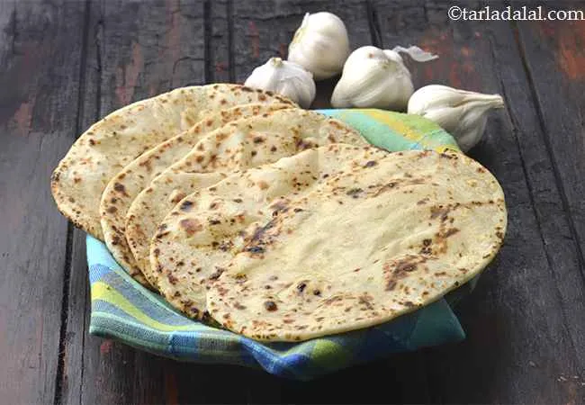  Butter Garlic Naan, Tava Garlic Butter Naan