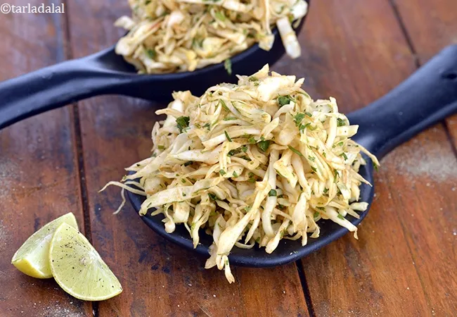 cabbage salad recipe | quick cabbage salad | healthy cabbage salad | band gobi salad |