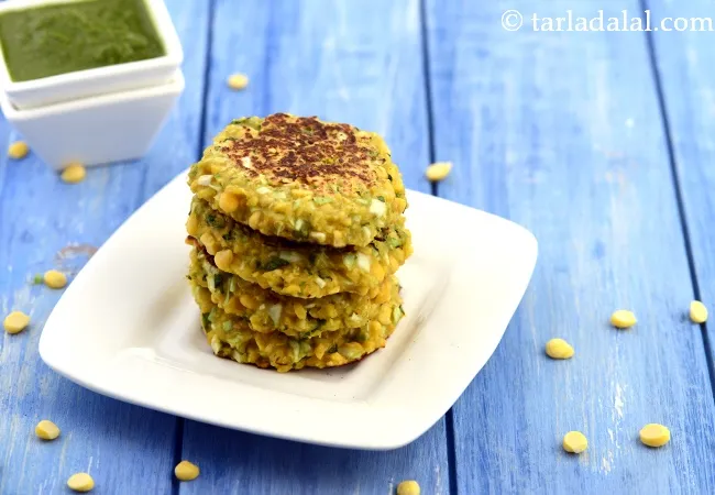 chana dal and cabbage tikki recipe | healthy cabbage chana dal cutlet | non fried tikki Indian snack | chana dal cabbage tikki for weight and diabetes |