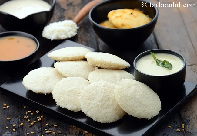 cooked rice idli recipe | leftover rice idli | instant idli with cooked rice | South Indian soft idly from leftover rice