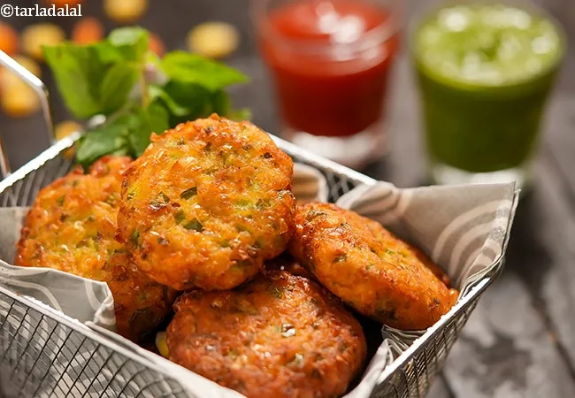 corn and capsicum tikki recipe | sweet corn veg tikki | Indian corn and capsicum cutlet |