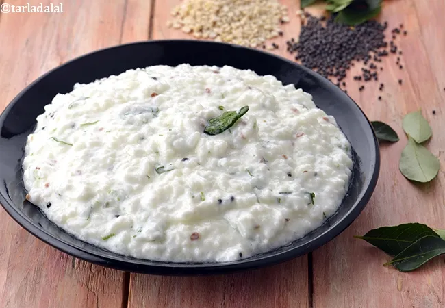 curd rice recipe | South Indian curd rice | dahi chawal | thayir sadam
