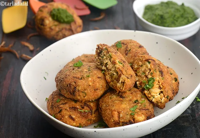 dahi ke kebab recipe | Indian dahi kabab | yogurt kebab | hung curd dahi paneer cutlet |