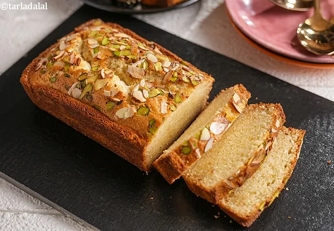 eggless ghee cake recipe | Indian style desi ghee cake | ghee cake