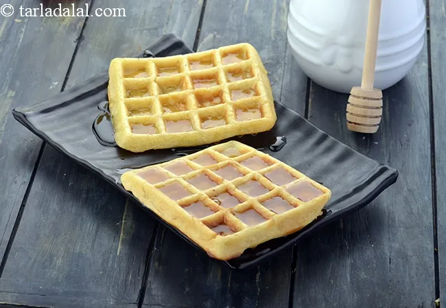 eggless waffle recipe | Indian style eggless waffle | eggless waffle made with yeast |