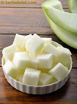 ash gourd cubes