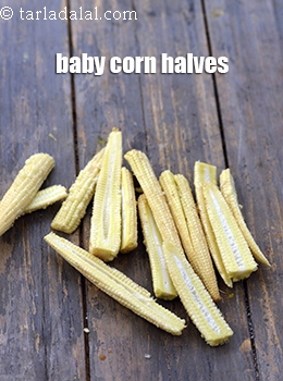 baby corn halves
