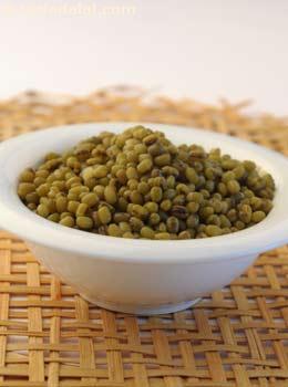 boiled moong