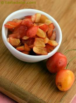 chopped cherries
