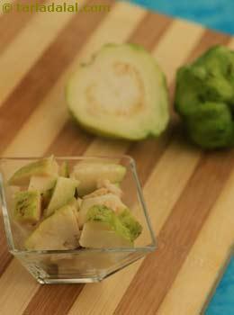 chopped guava