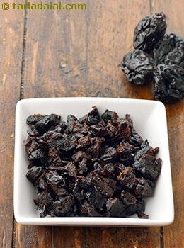 chopped prunes