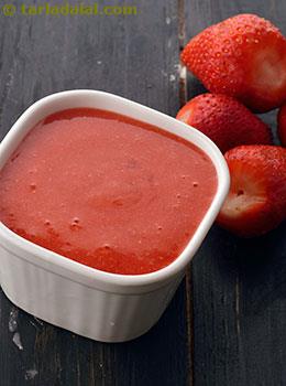 strawberry puree