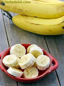 sliced banana