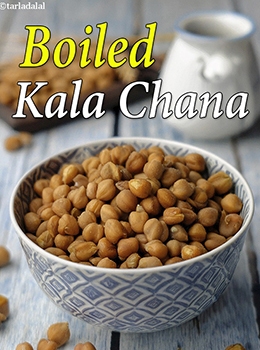 boiled kala chana