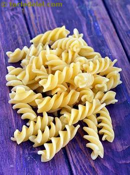 Cooked fusilli