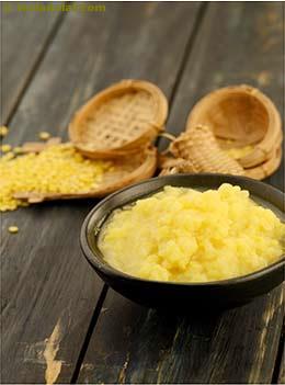 boiled yellow moong dal