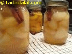 canned pears