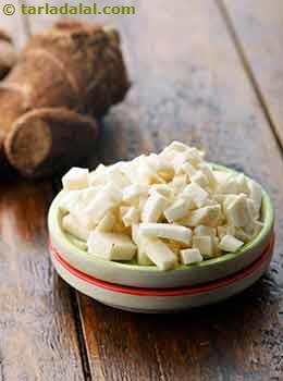 Chopped Colocasia