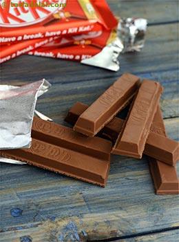 Kit kat chocolate fingers