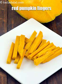 red pumpkin fingers