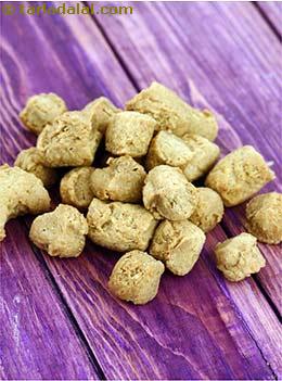 soaked soy chunks