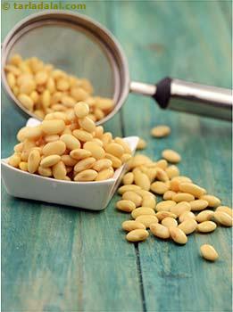 Soaked soybeans