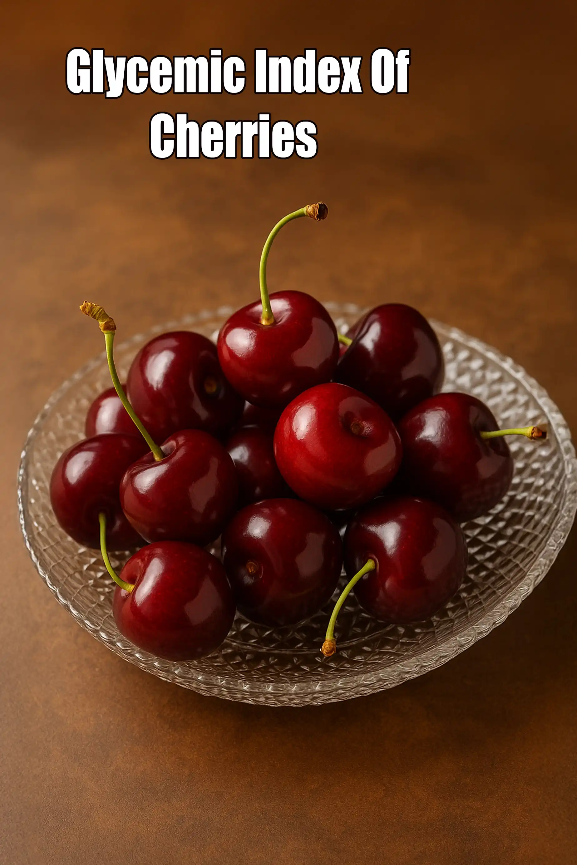 Glycemic Index Of Cherries, 22 (LOW GI)