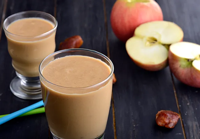  Apple Shake, Healthy Date and Apple Smoothie