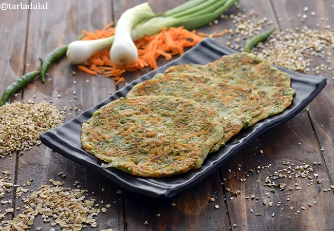 high fibre chillas | healthy chillas | buckwheat and oats Indian pancake | no fermentation chilla |