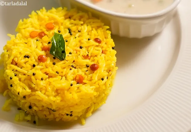 lemon rice recipe | South Indian lemon rice | chitranna rice