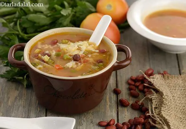  Lentil and Vegetable Broth, One Dish Meal