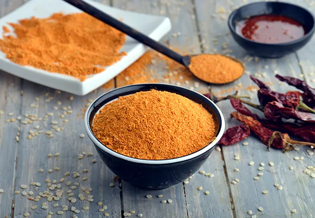  चटनी पोड़ी - Chutney Podi ( Thengai) 