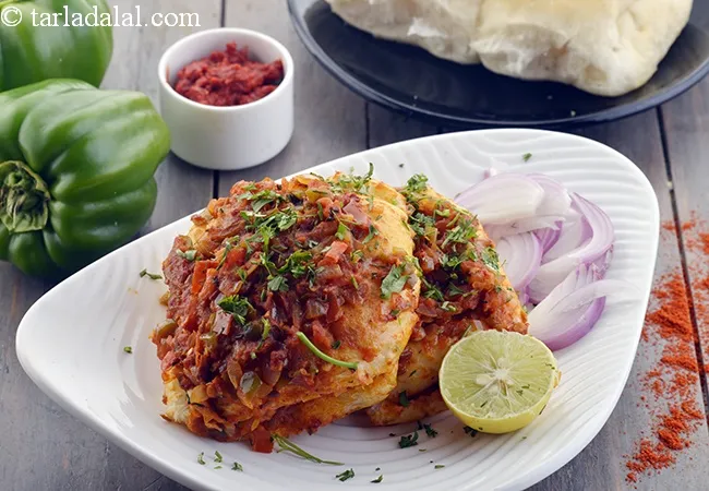 masala pav recipe | Mumbai street style masala pav | masala pav roadside snack |
