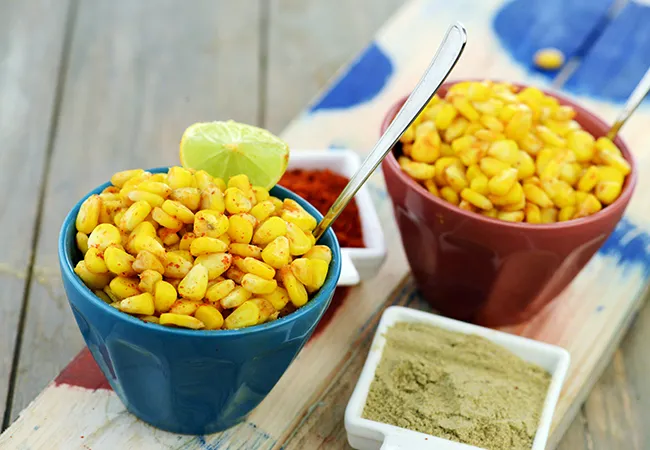 Masala Corn ( Tiffin Treats)