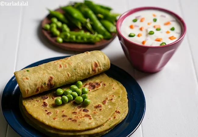 matar paratha recipe | Punjabi matar ka paratha | green pea paratha | heathy matar paratha for weight loss |