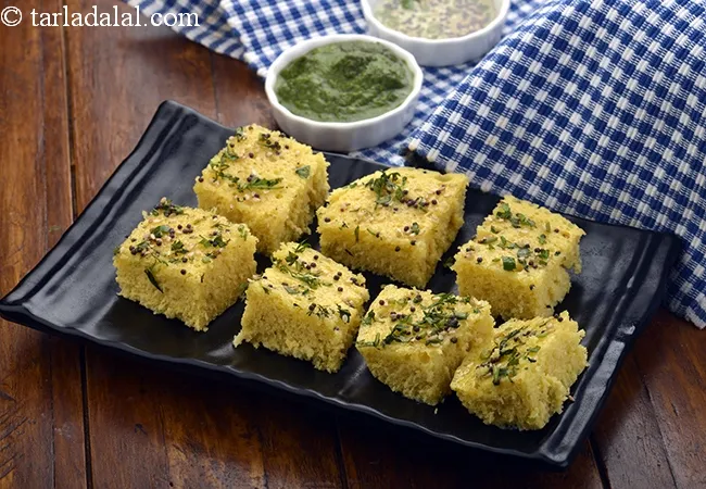 Khaman Dhokla, Quick Microwave Khaman Dhokla