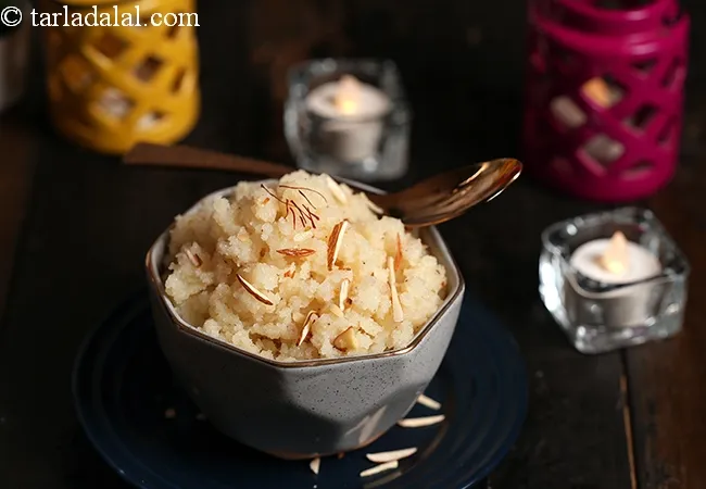 Rava Sheera , How To Cook Semolina Sheera ( Microwave Recipe)