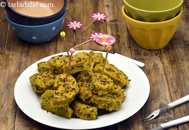 mooli muthia recipe | Gujarati mooli muthia | muli muthia | healthy snack recipe