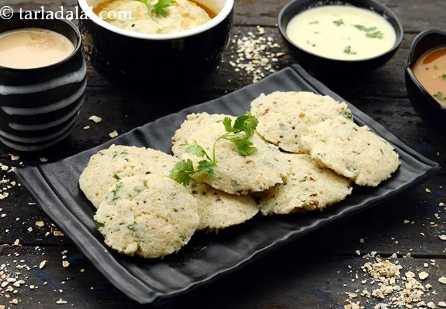 oats rava idli recipe | instant oats rava idli | Indian oats idli no fermentation |