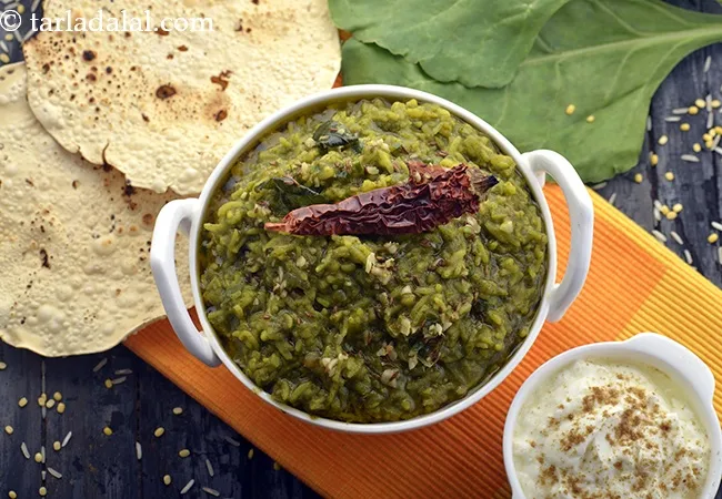palak khichdi recipe | palak dal khichdi | how to make palak khichdi |