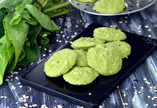 Palak Chola Dal Idli, Breakfast Recipe
