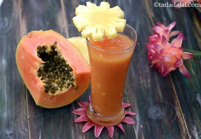 Papaya Pineapple Juice