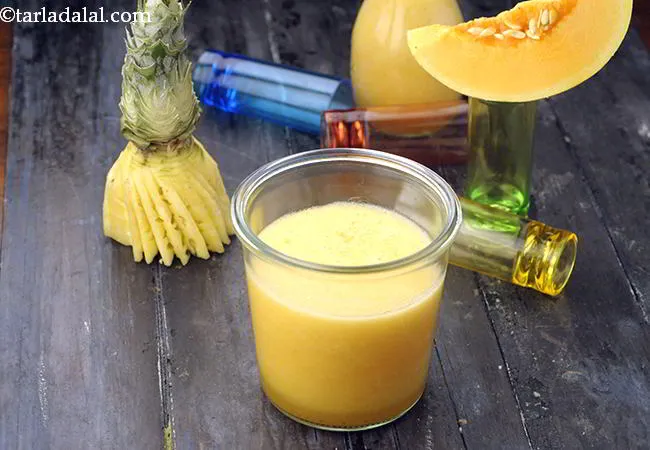 Pineapple and Muskmelon Drink