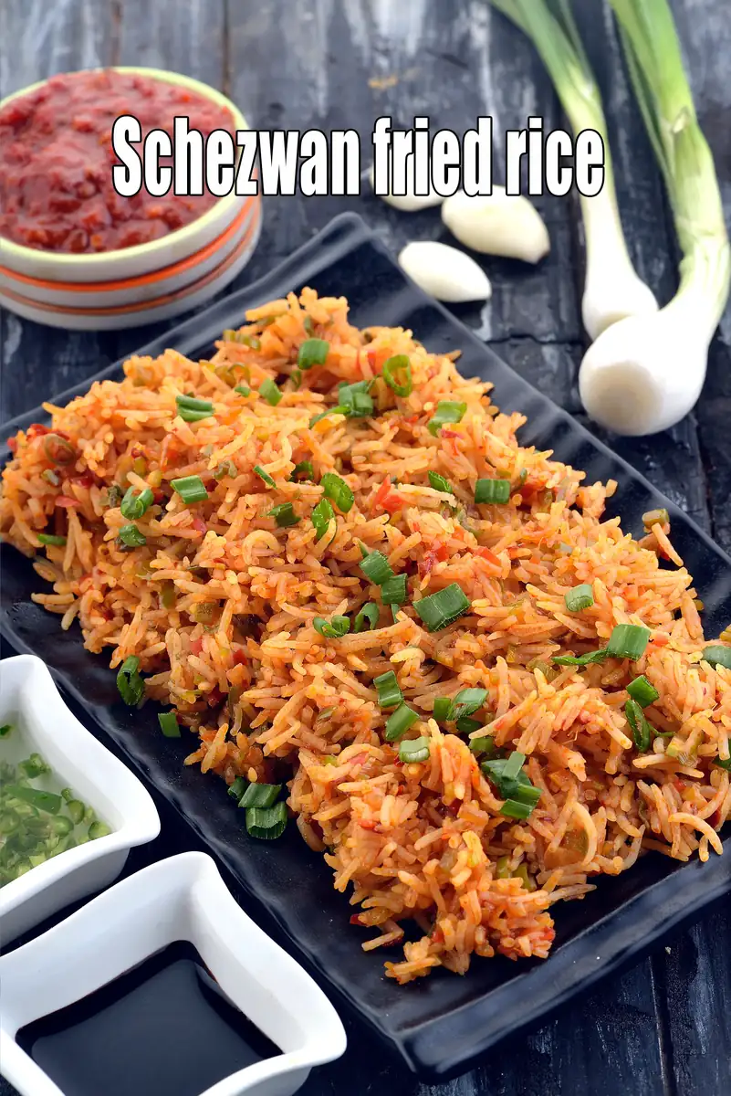 Schezwan Fried Rice Recipe Indian Style Schezwan Fried Rice Veg Schezwan Fried Rice Recipe Indian Style Schezwan Fried Rice Veg