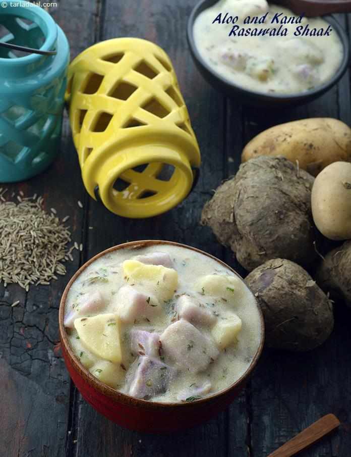 Aloo and Kand Rasawala Shaak, Faraal Recipe