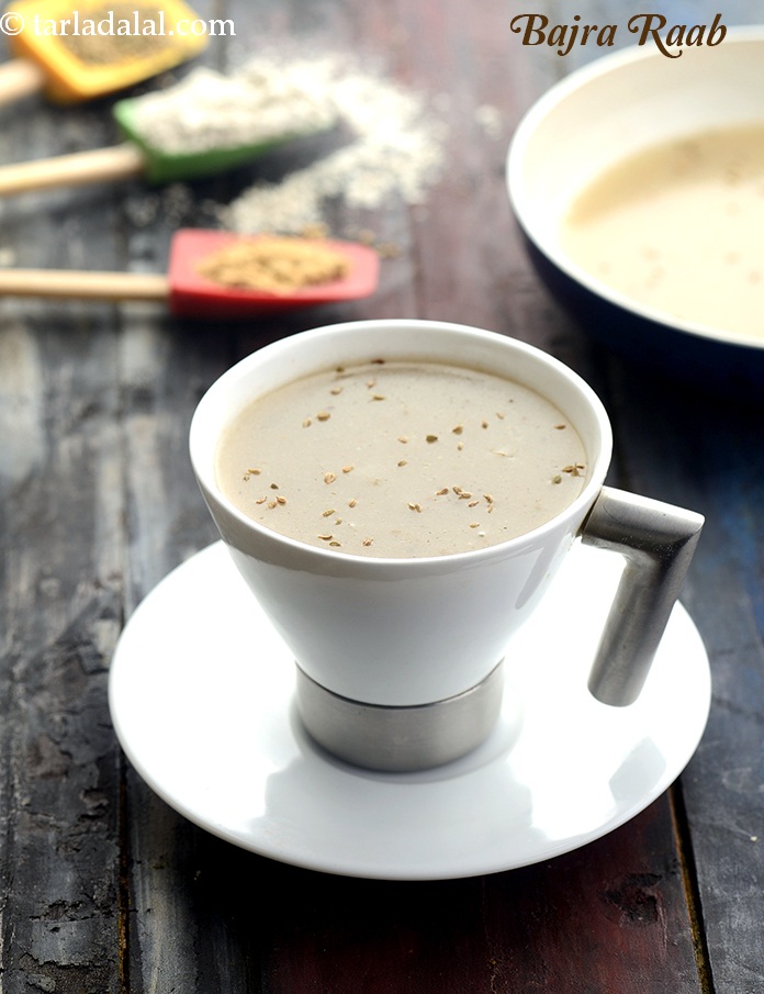 bajra raab recipe | bajra raab for breastfeeding | Indian pearl millet drink |