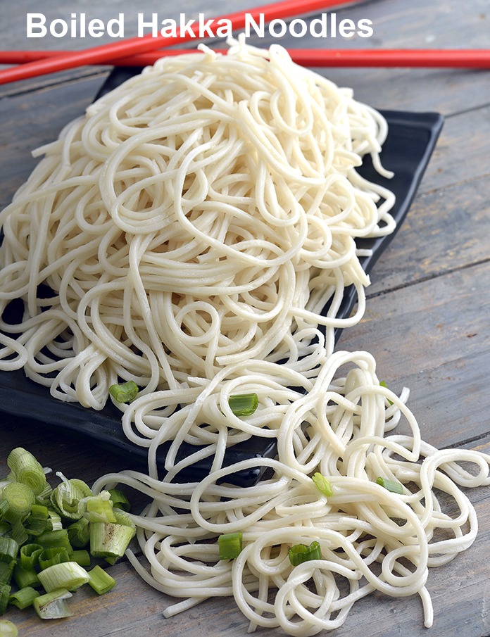 Boiled Hakka Noodles recipe, How to cook Hakka Noodles