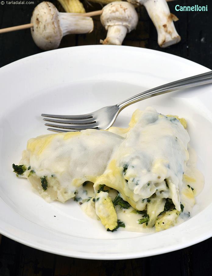 Cannelloni, Spinach and Ricotta Cannelloni recipe, Italian Recipes