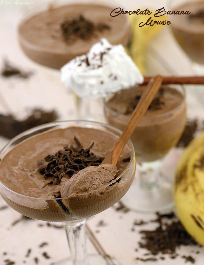Chocolate Banana Mousse recipe